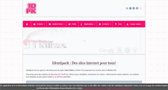 Desktop Screenshot of identipack.fr