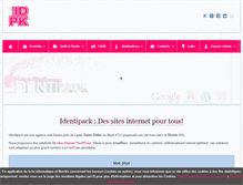 Tablet Screenshot of identipack.fr
